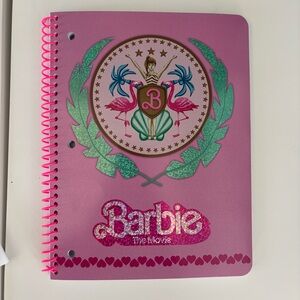Barbie The Movie Pink Notebook